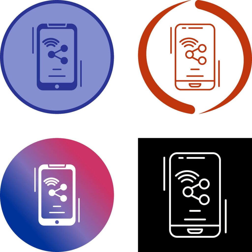 Device Icon Design Stock Free