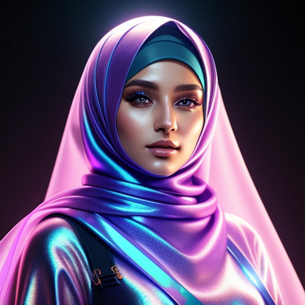 Hijabi fashion woman by by @ai_generated