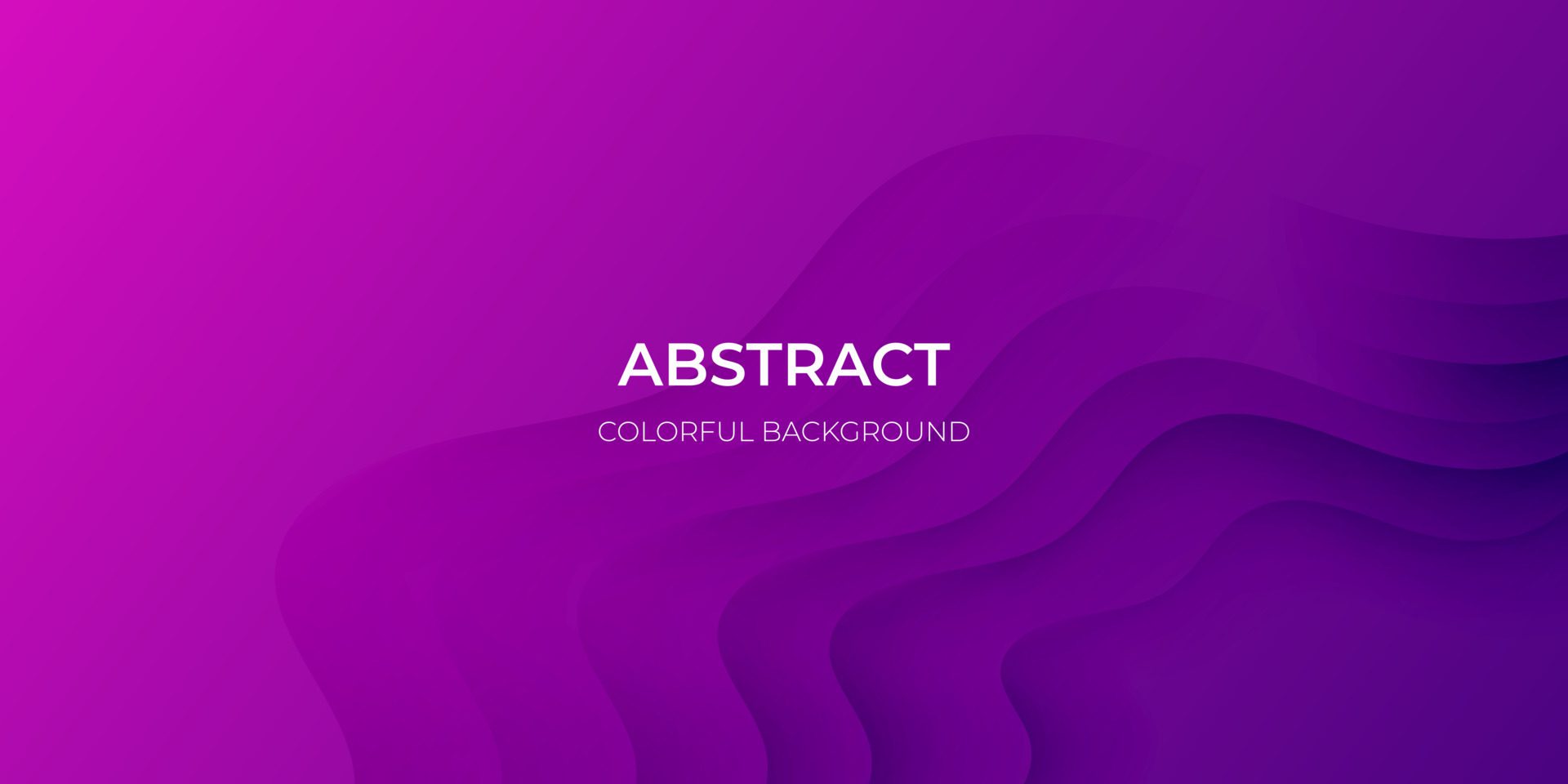 Abstract purple geometric background. Wavy geometric background. Trendy gradient shapes composition Paper cut style design. – Vector Free Vector