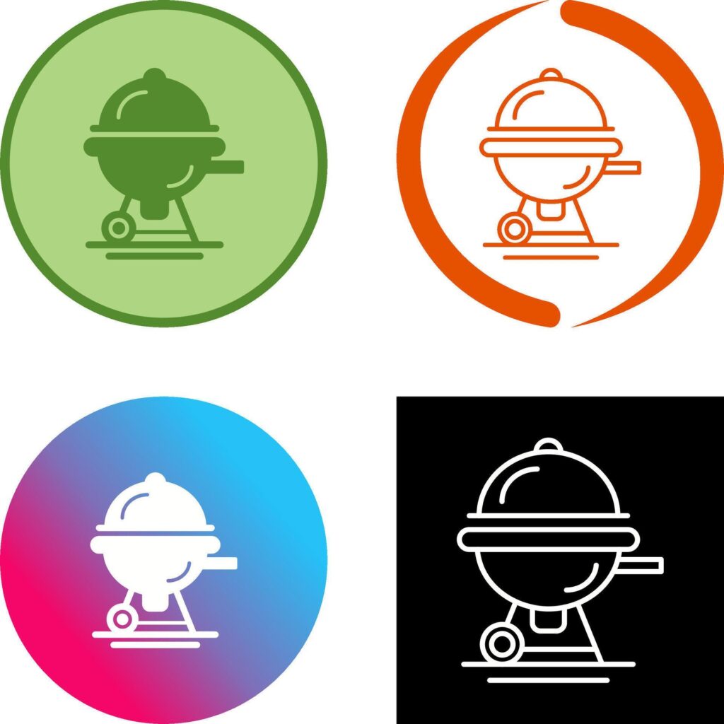 Barbecue Icon Design Stock Free