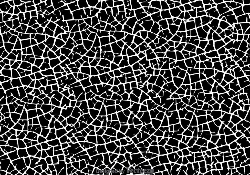 Black Cracked Paint Free Vector and Free SVG