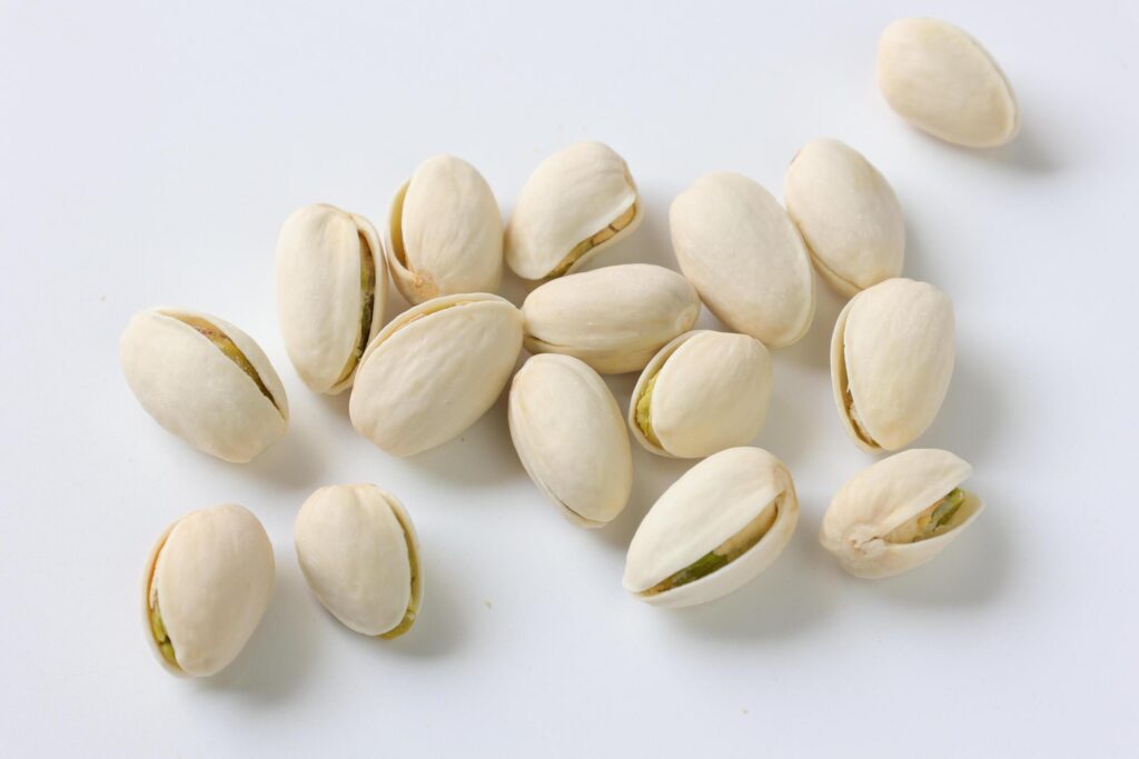 Pistachio nut isolated on white background Stock Free