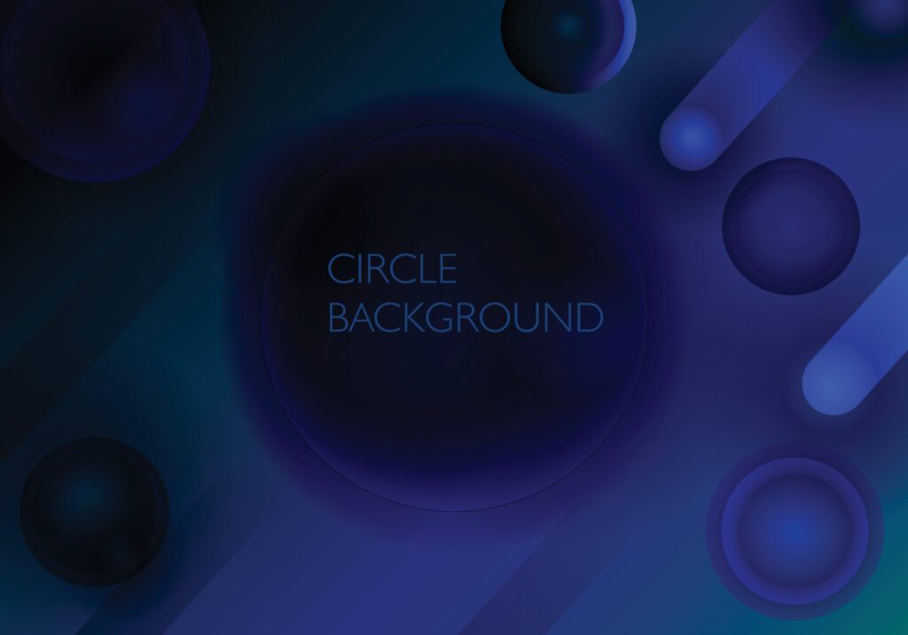 light circle gradient background. abstract modern wallpaper. Free Vector