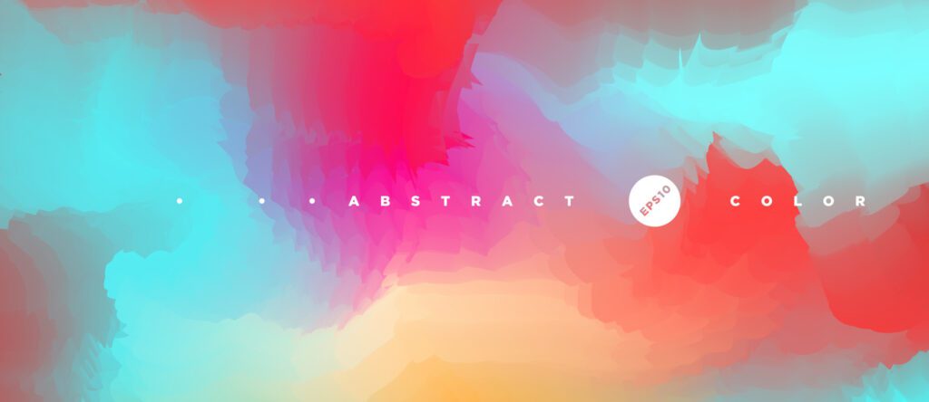 Abstract colorful gradient background vector Free Vector