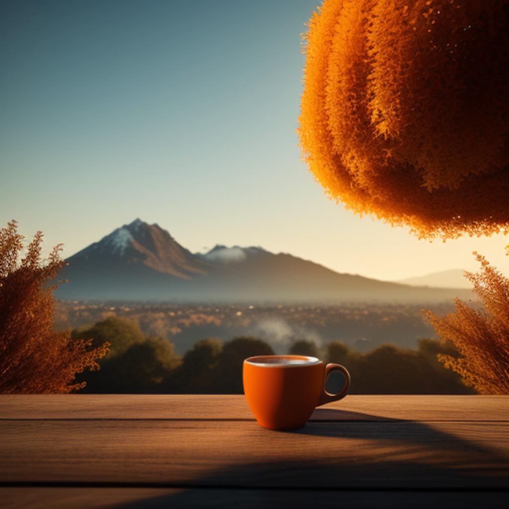 Fresh cup of pumpkin by @ai_generated