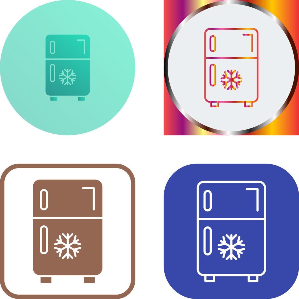 Fridge Icon Design Stock Free