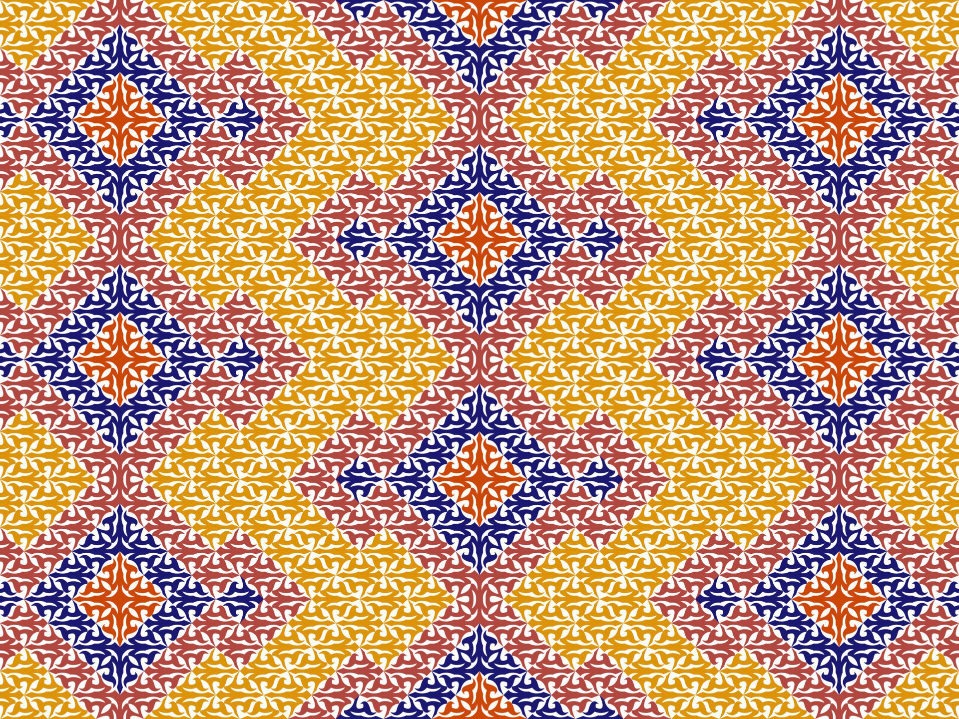 elegant ethnic pattern background Free Vector