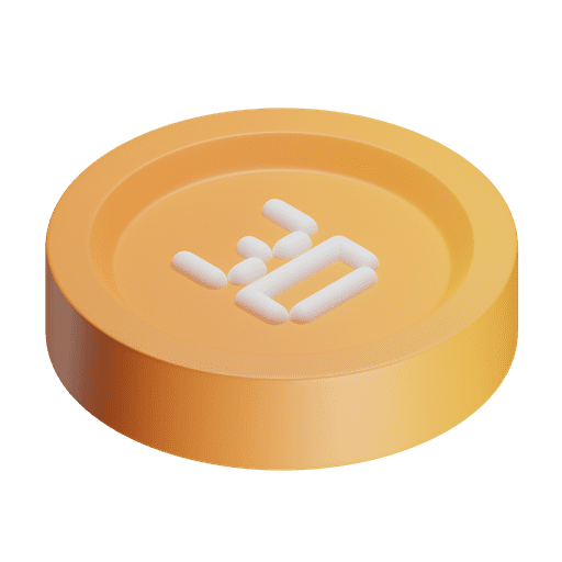 3d, coin 3D illustration