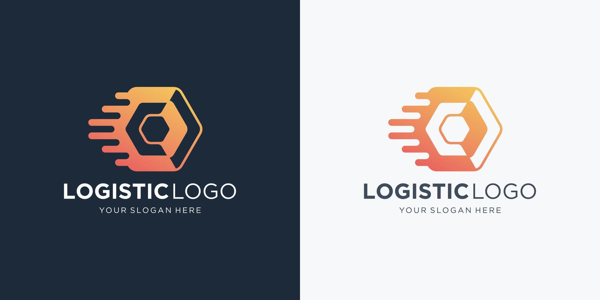 Logistic company vector logo. Arrow icon. Delivery icon. Arrow Delivery logo. Web, Digital, Speed, Marketing, Stock Free