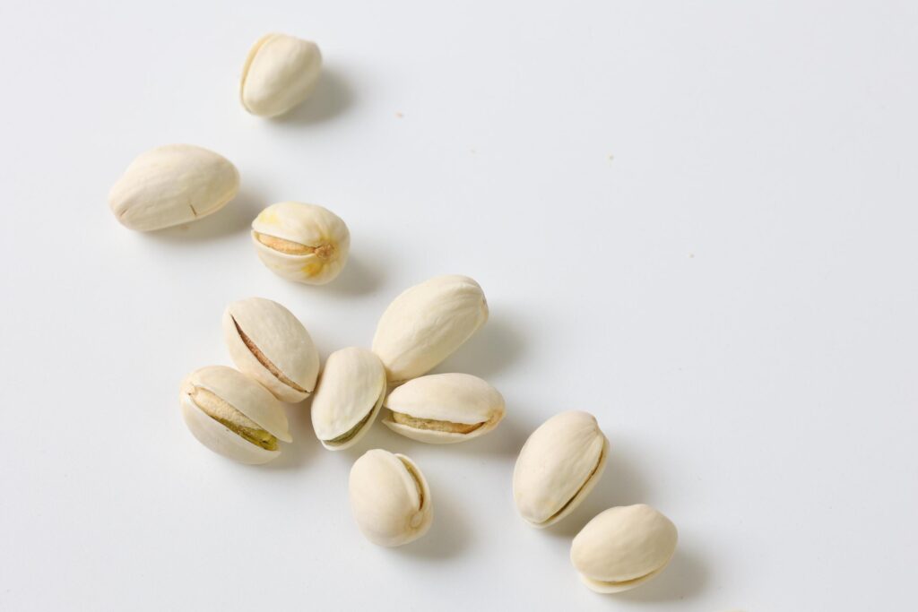 Pistachio nut isolated on white background Stock Free