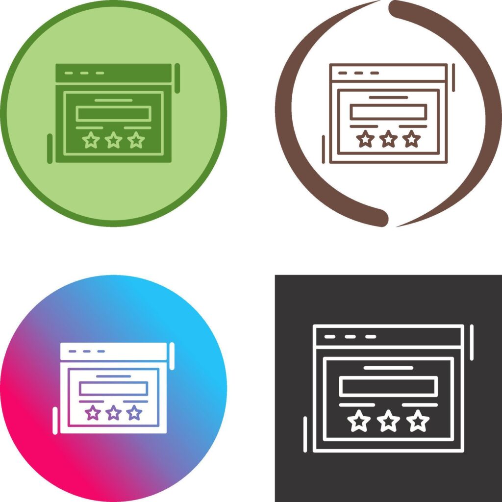 
									Rating Icon Design Stock Free