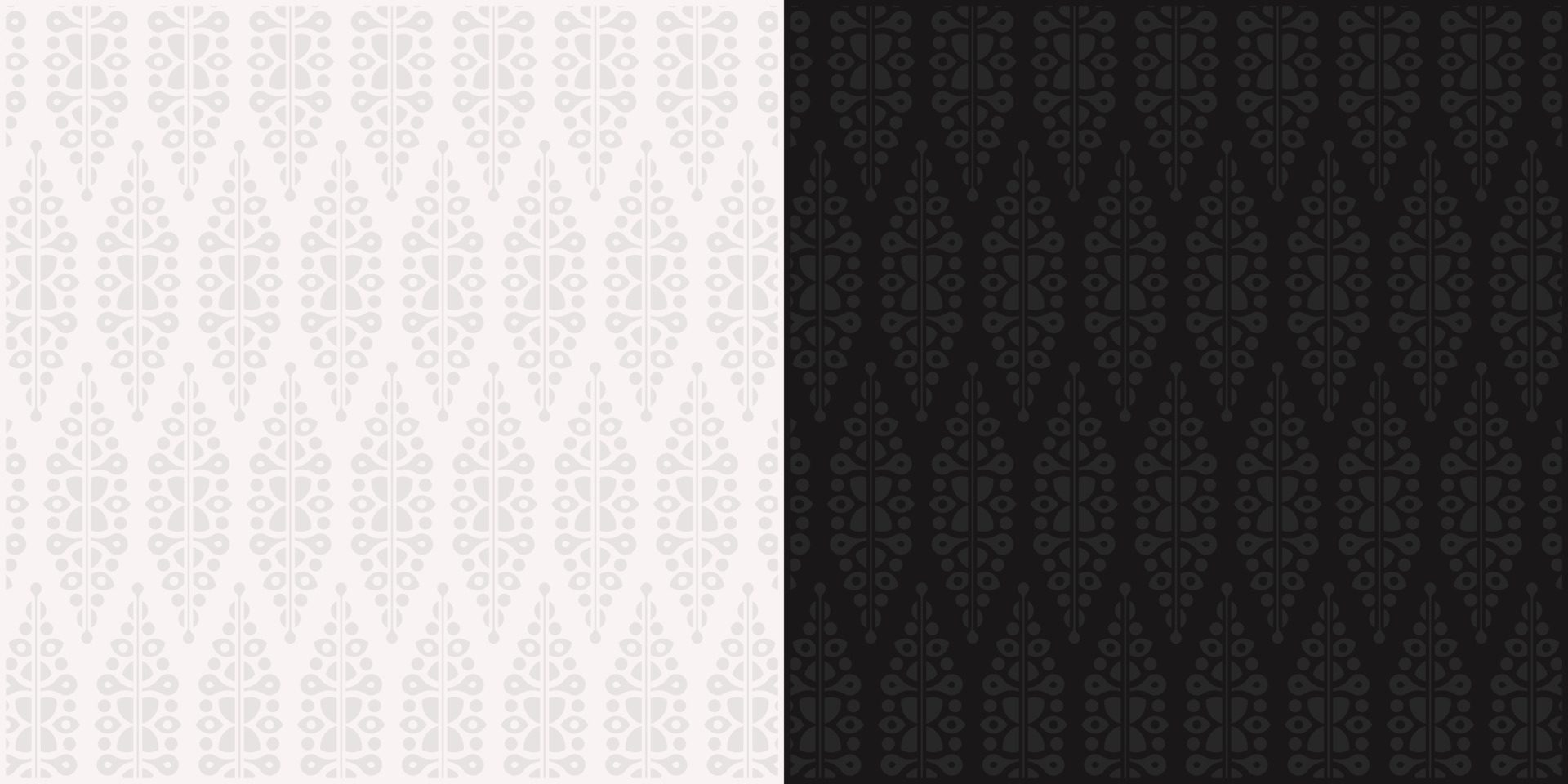 black and white pattern background Free Vector