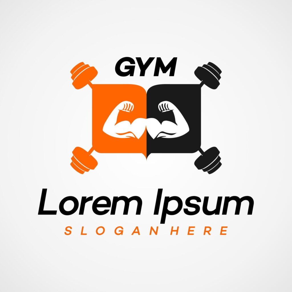 Book Education Gym Icon Logo Design Template Illustration Stock Free