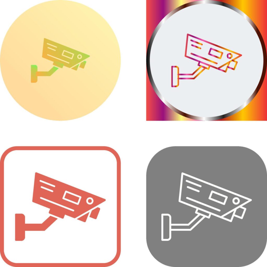 cctv Icon Design Stock Free