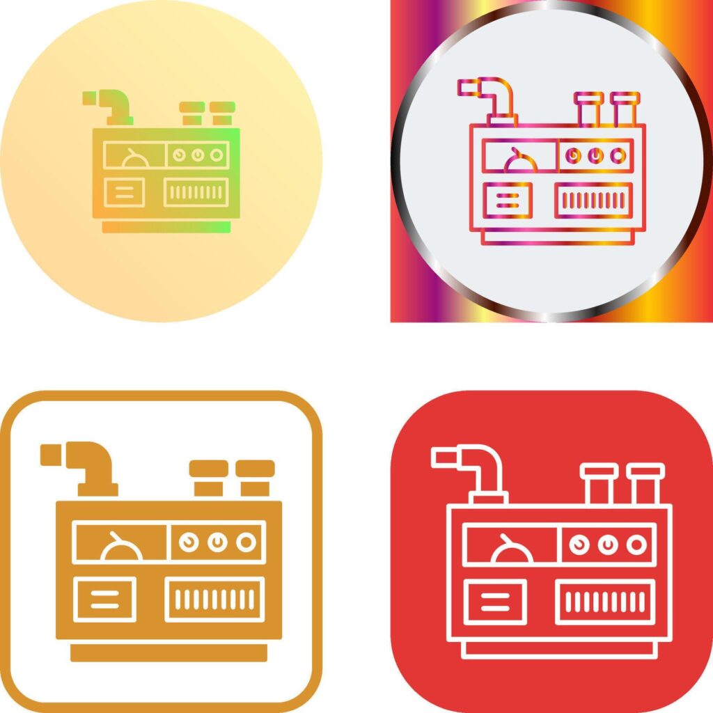 Generator Icon Design Stock Free