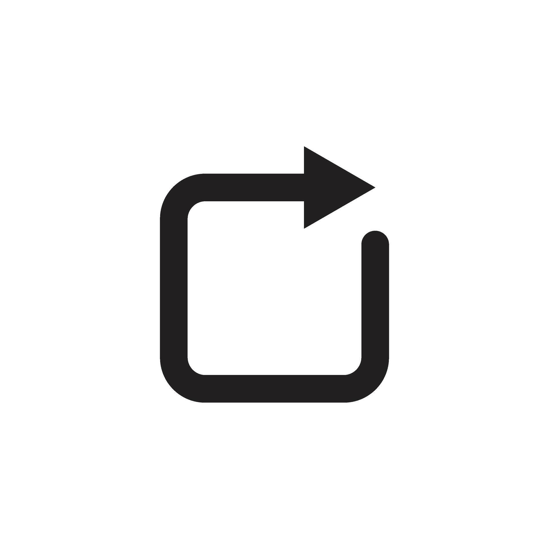 repeat arrow icon for apps and website Stock Free