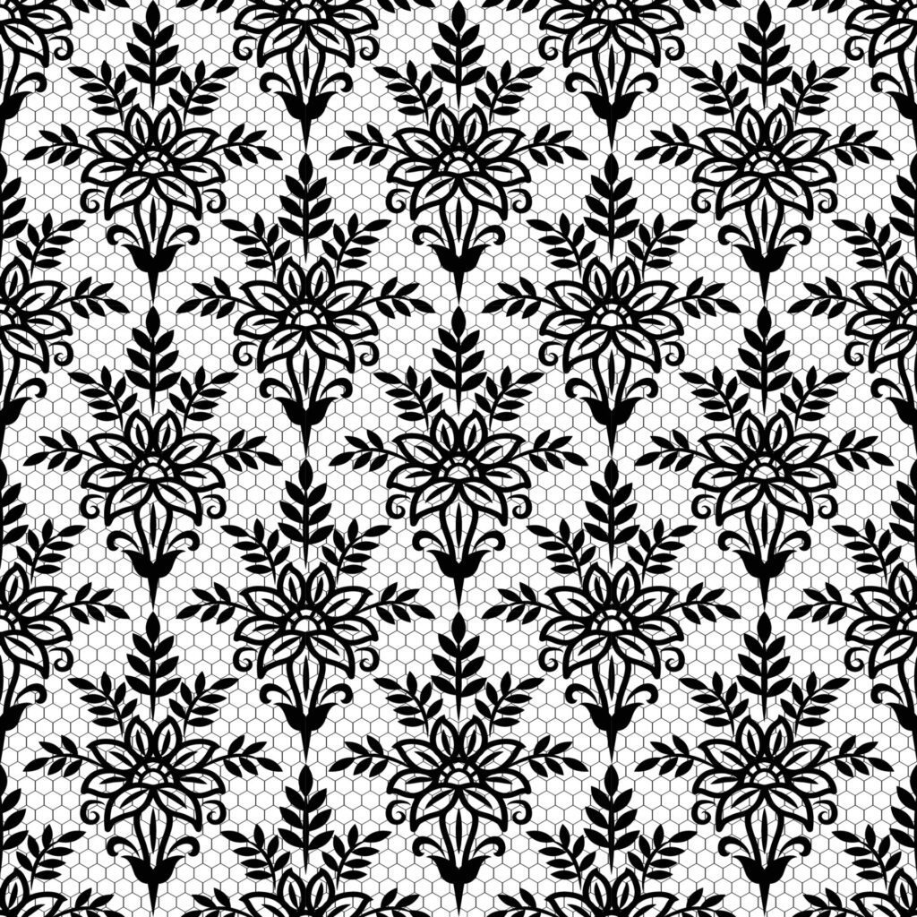 Lace seamless pattern Free Vector