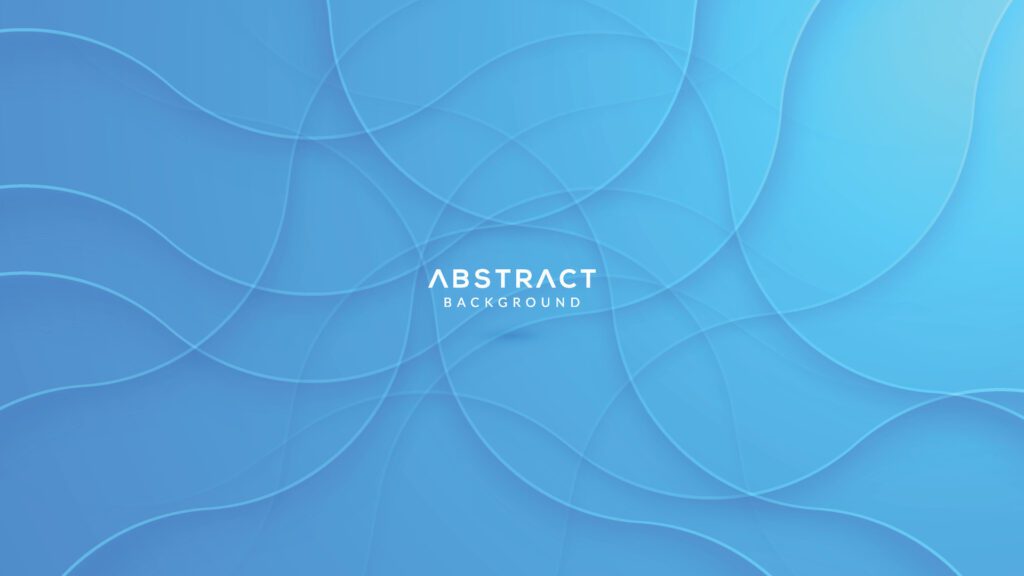 Modern abstract blue light background Free Vector