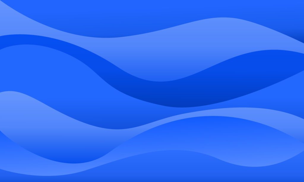 abstract waving blue color gradient for banner and background Free Vector and Free SVG