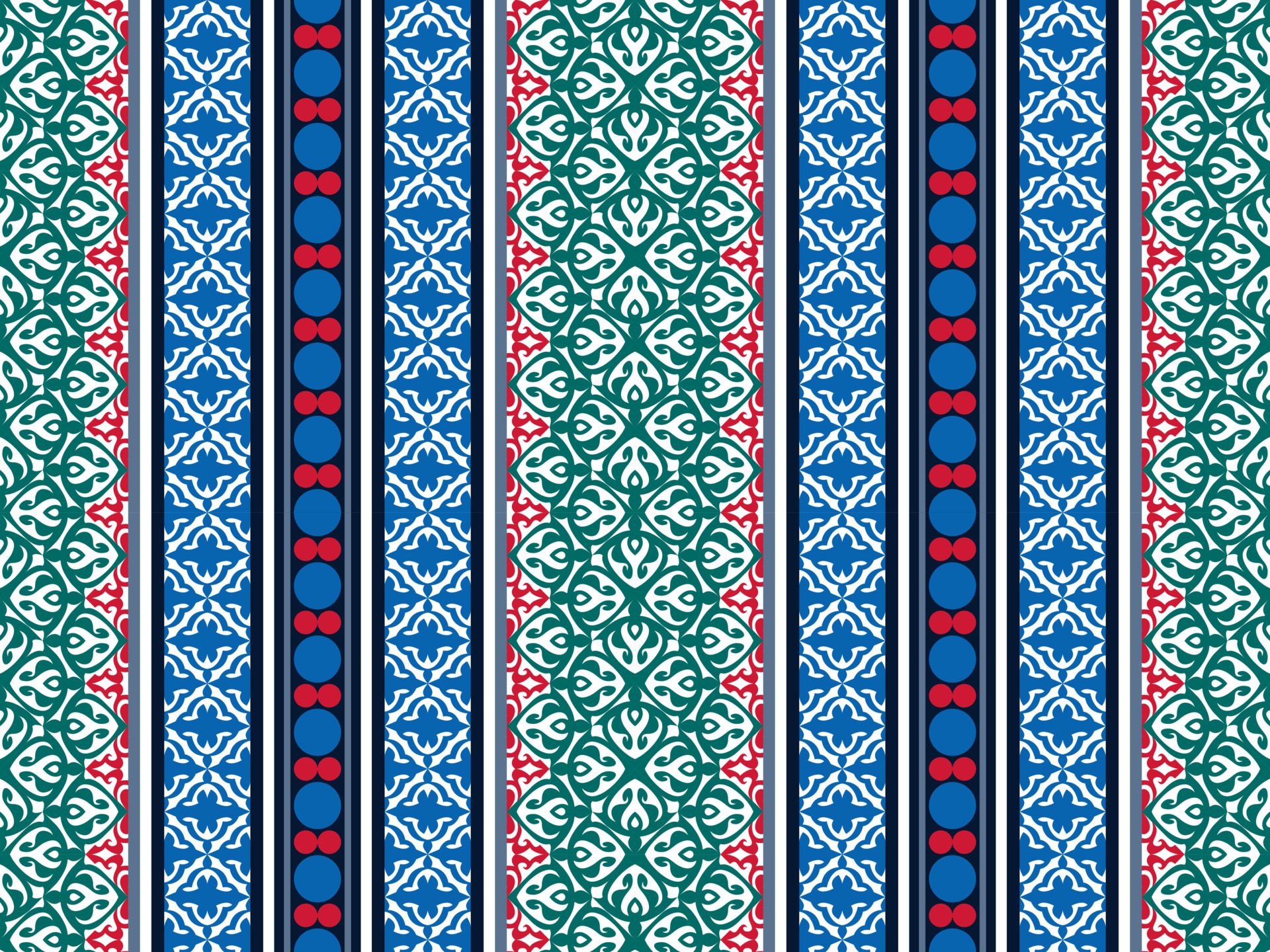 elegant ethnic pattern background Free Vector