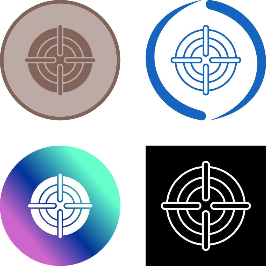 Target Icon Design Stock Free