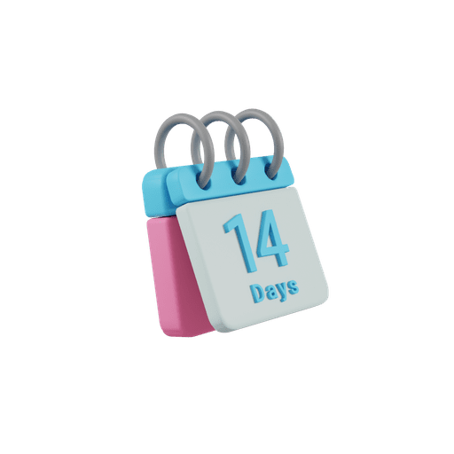 Qurantine, preiod, calendar 3D illustration