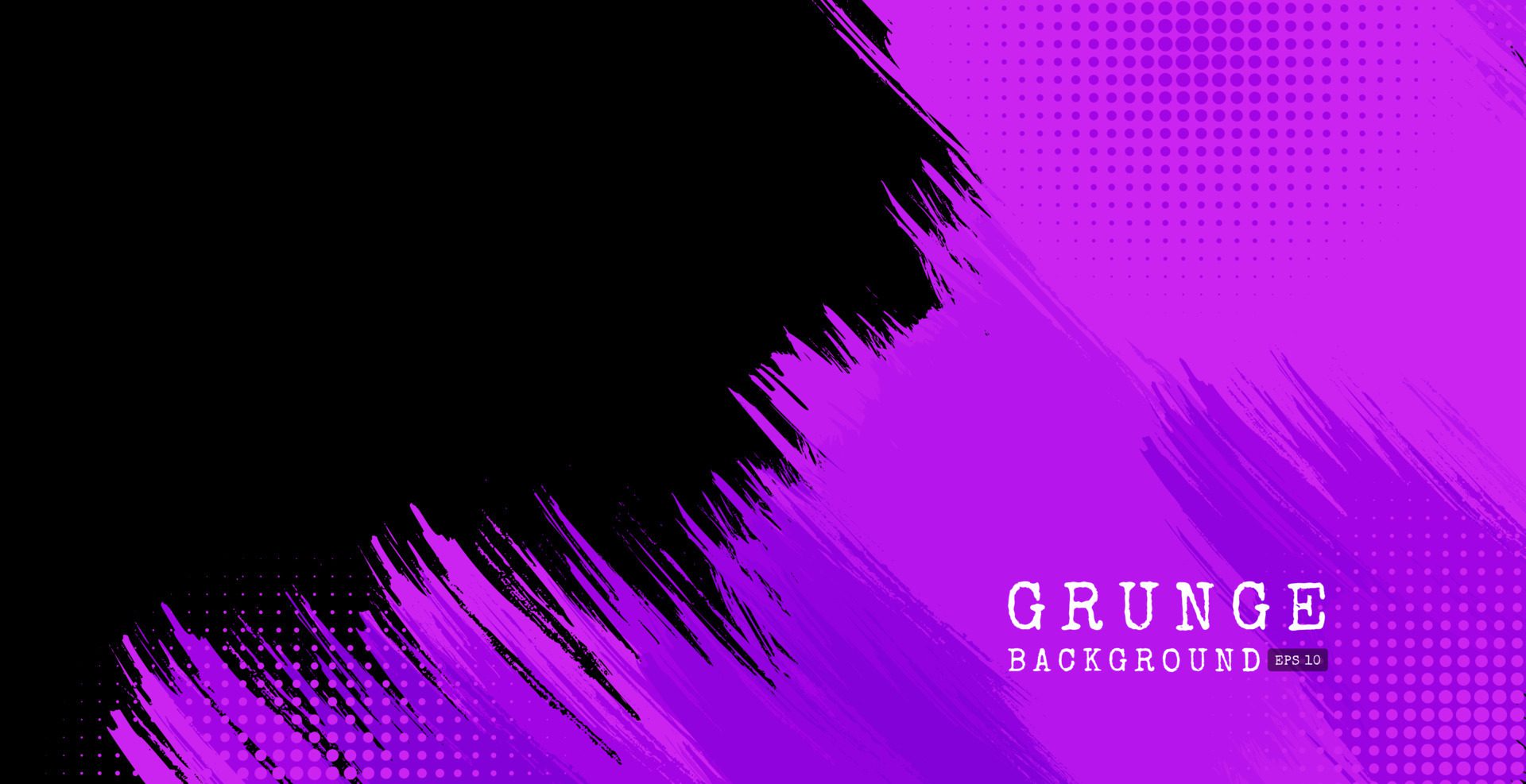 Purple grunge background for banner, wallpaper, sales banner and poster Free Vector