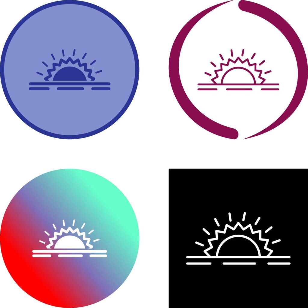 Sunshine Icon Design Stock Free