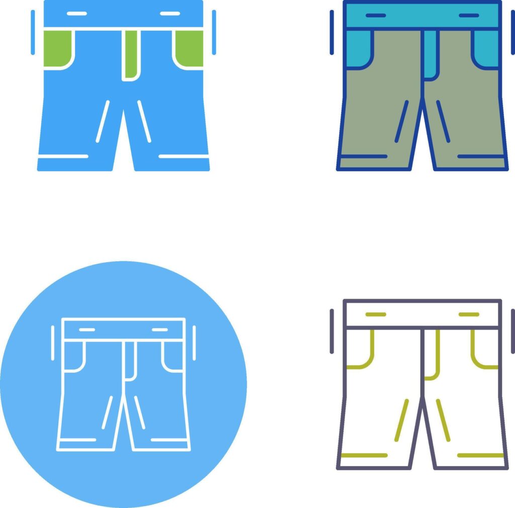 Shorts Icon Design Stock Free