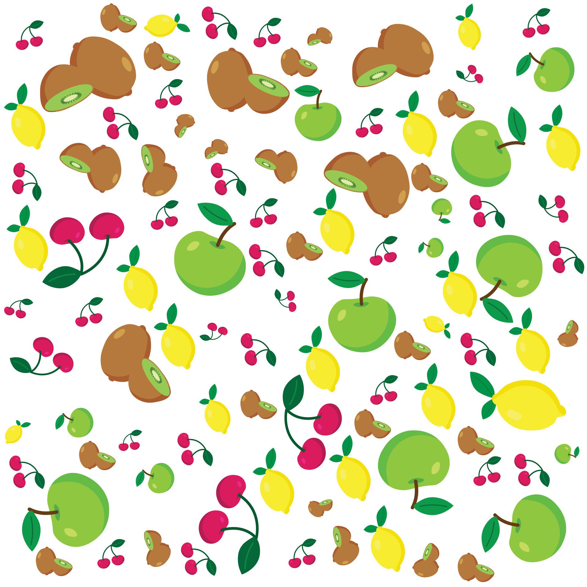 Pattern fruit abstract Free Vector