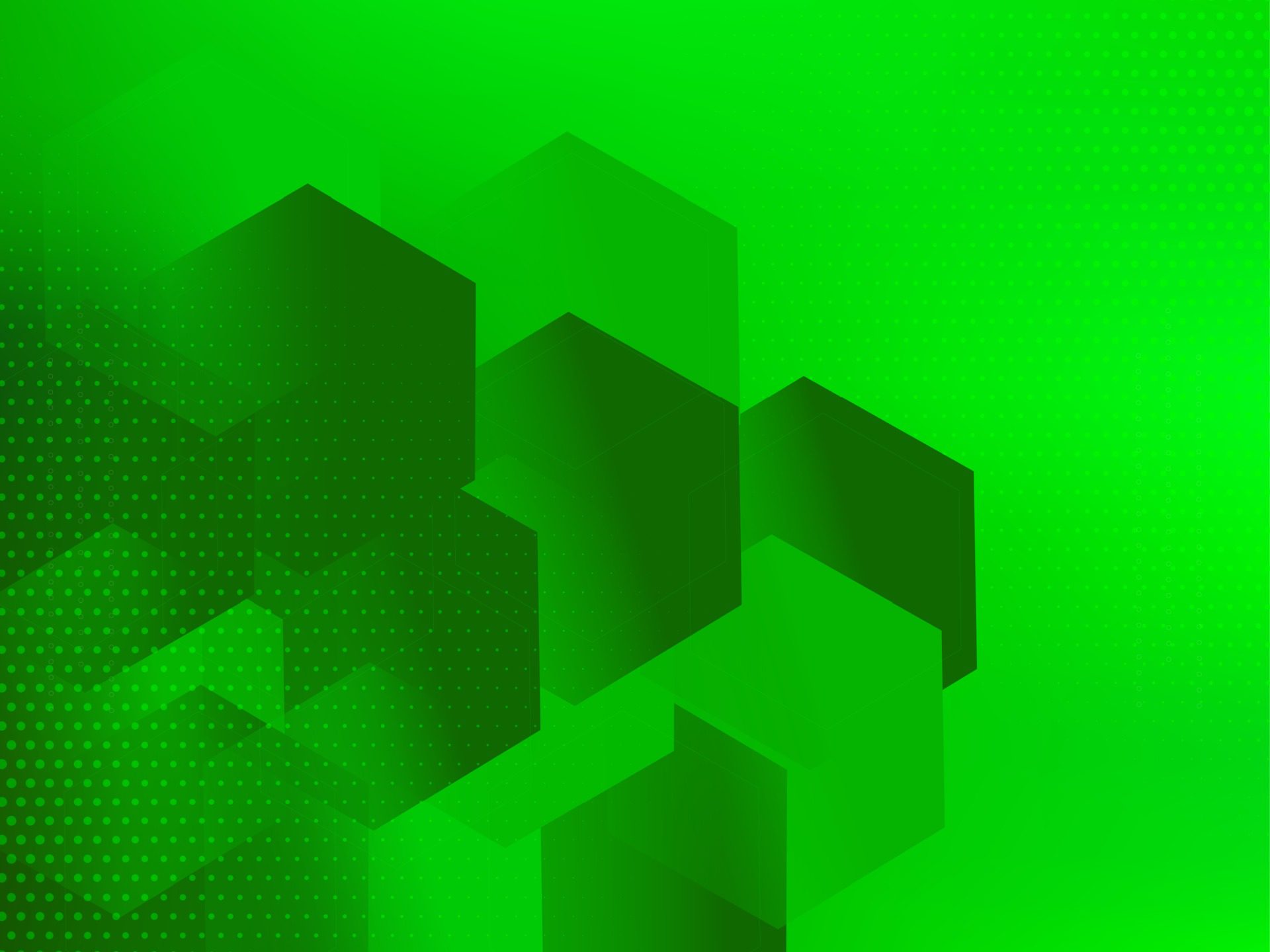 geometric abstract green pattern lines dynamic shape background Free Vector