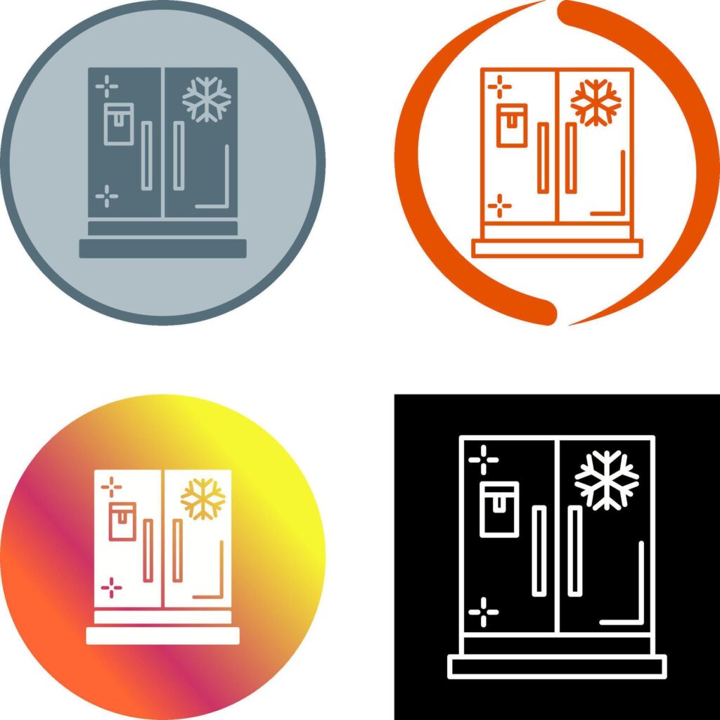 Fridge Icon Design Stock Free