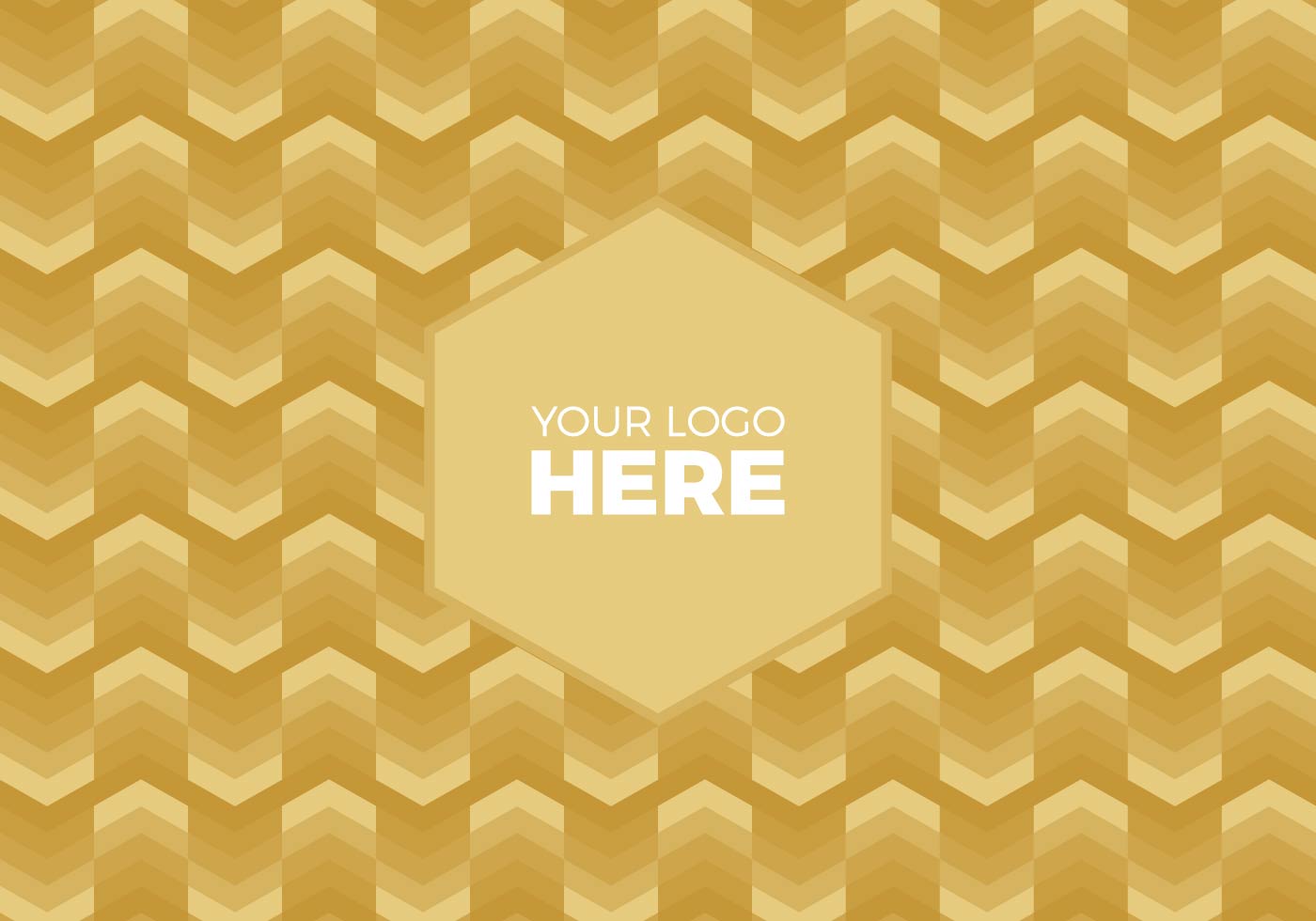 Free Vector Gold Chevron Logo Background Free Vector and Free SVG