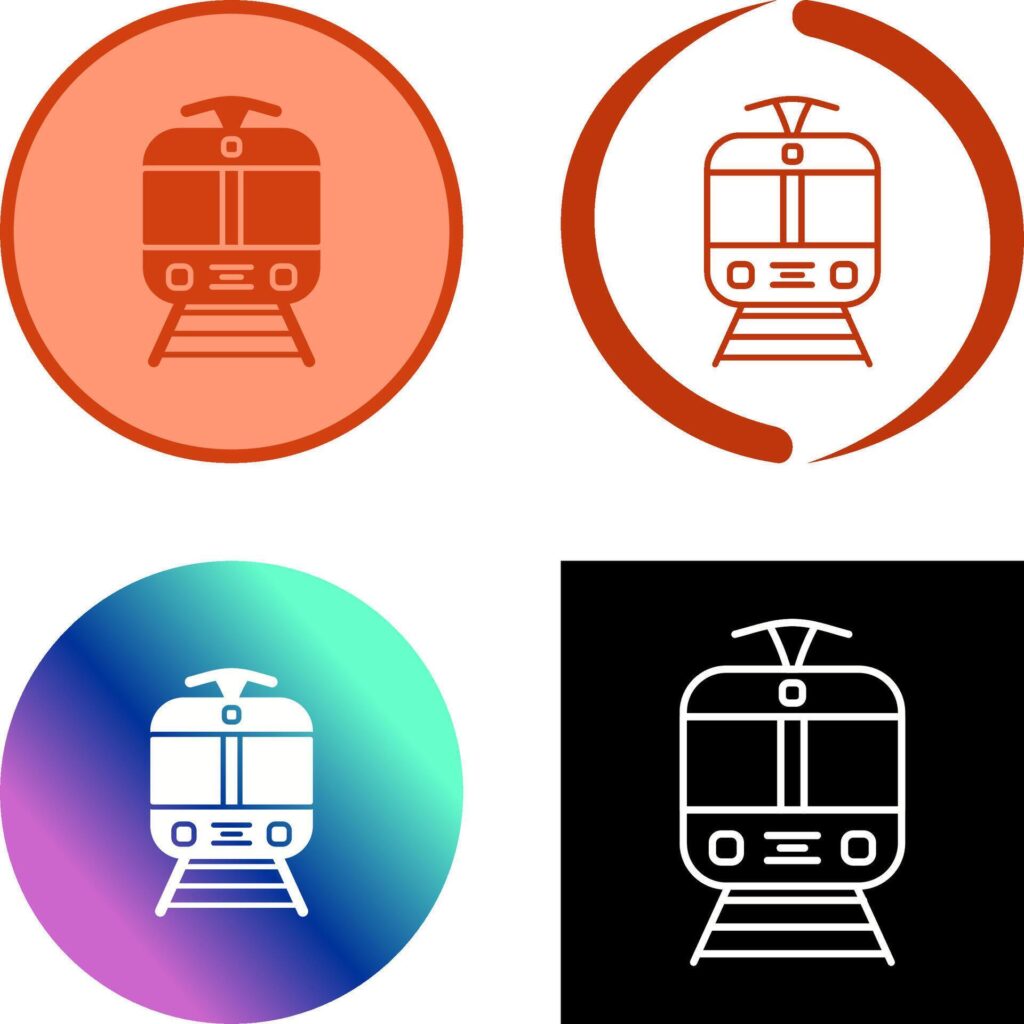 Tram Icon Design Stock Free