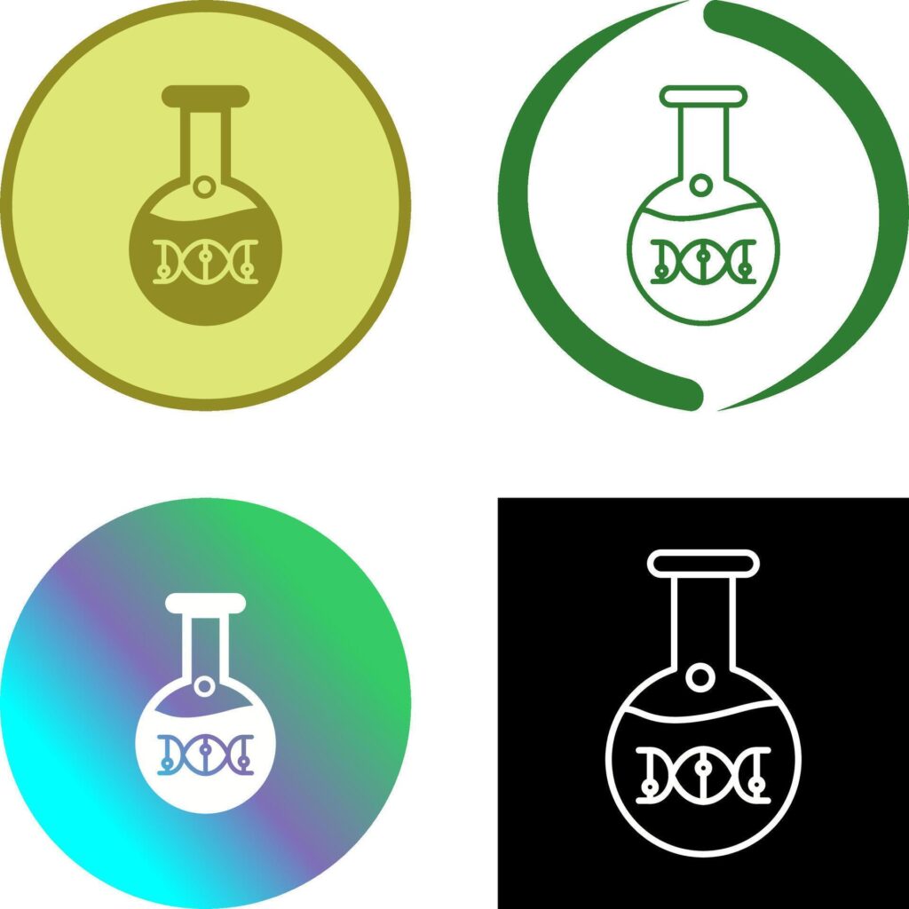 Dna Icon Design Stock Free