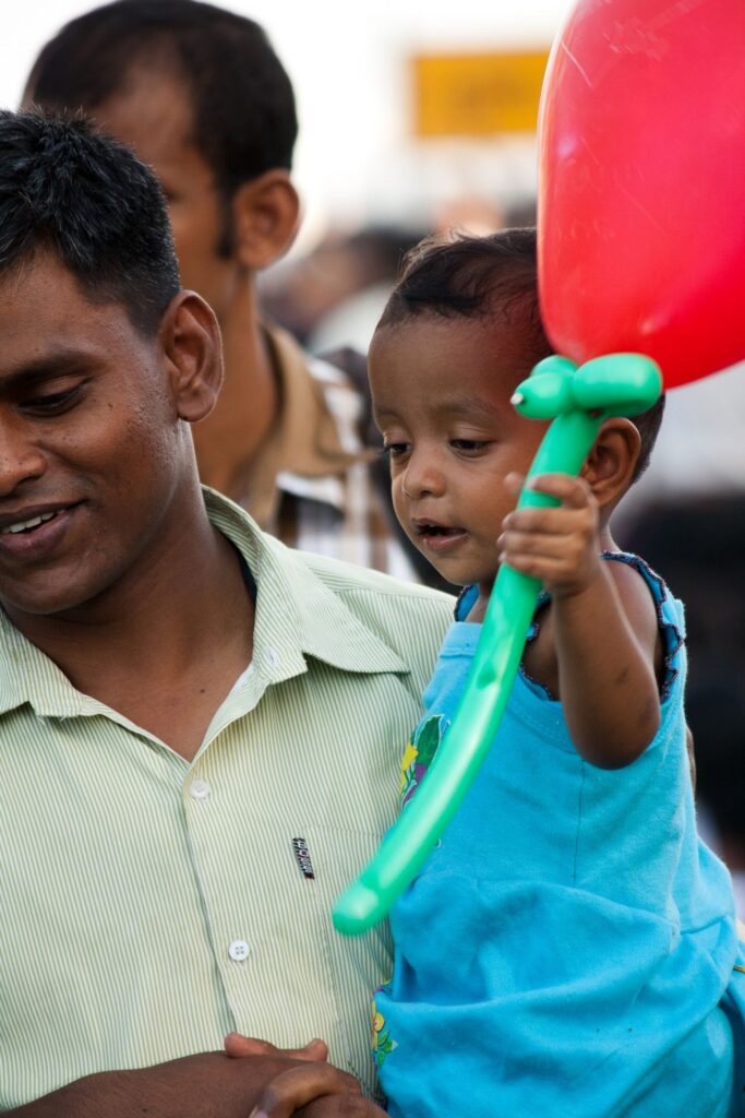 Child With Balloon Stock Free