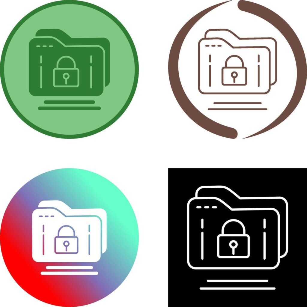 Folder Icon Design Stock Free