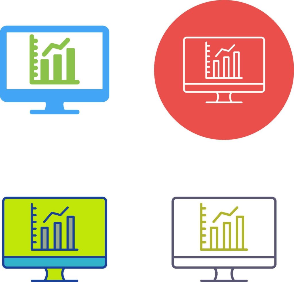 Chart Icon Design Stock Free