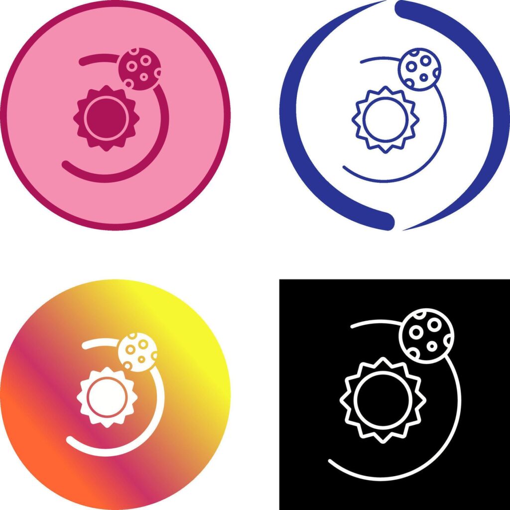 Orbit Icon Design Stock Free