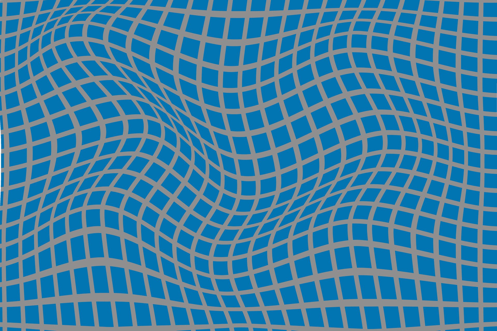 simple abstract corporate sky blue color square box wavy distort pattern on grey background a blue pattern with squares like circles and squares Free Vector