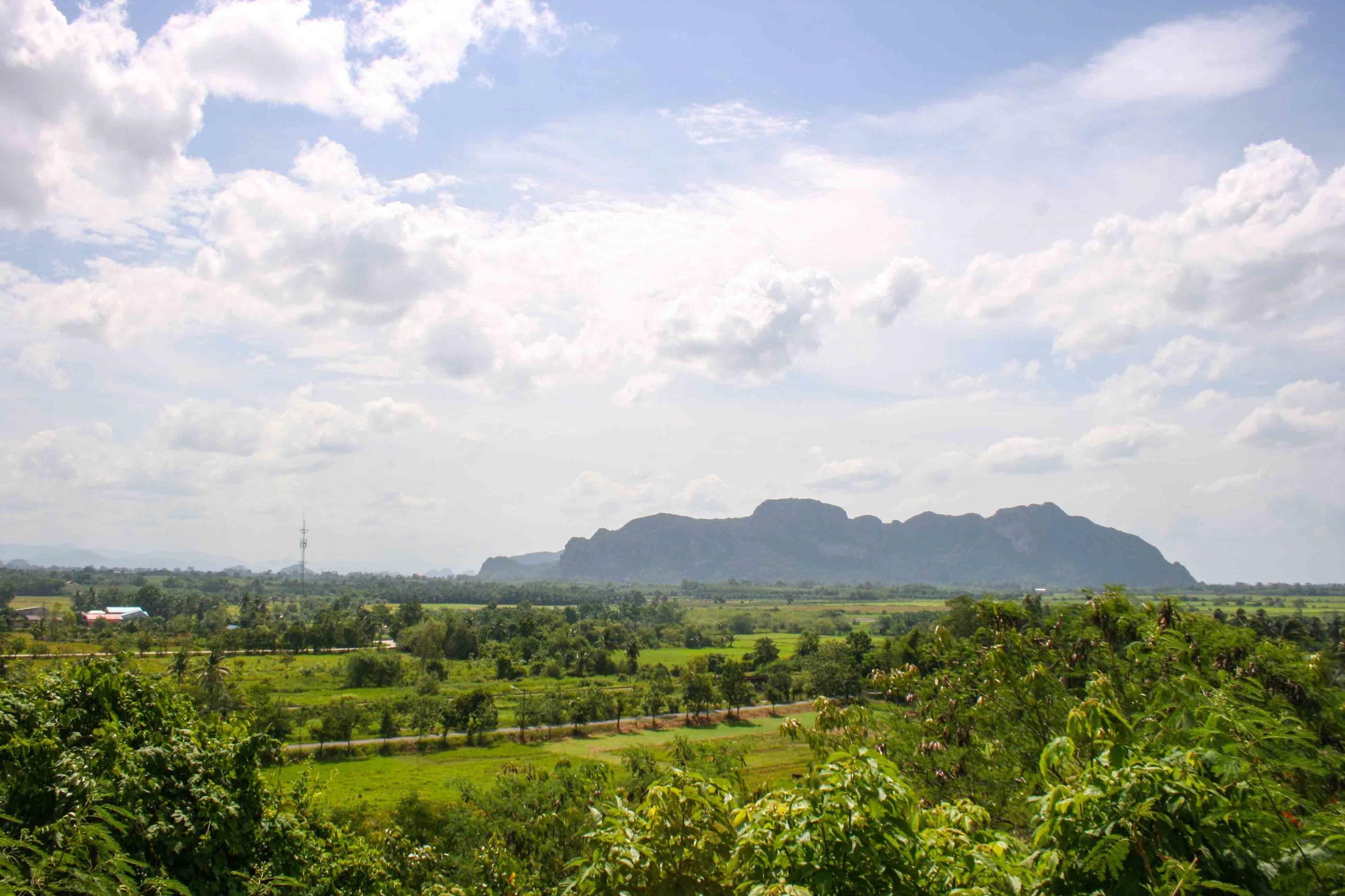 beautiful mountain nature in south Thailand Stock Free