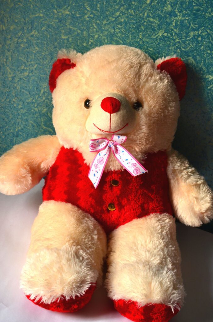 Cute Teddy Bear Toy Stock Free