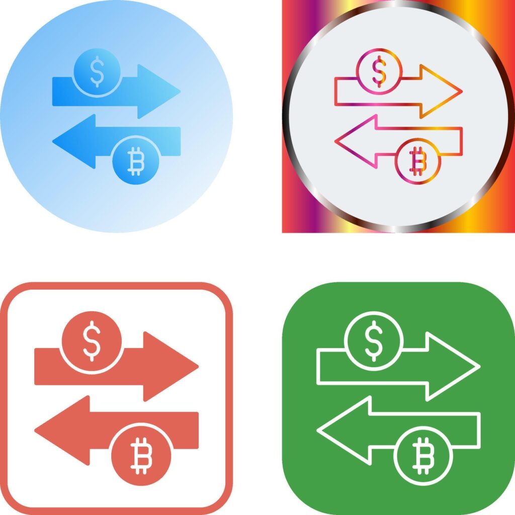 Money Exchange Icon Design Stock Free