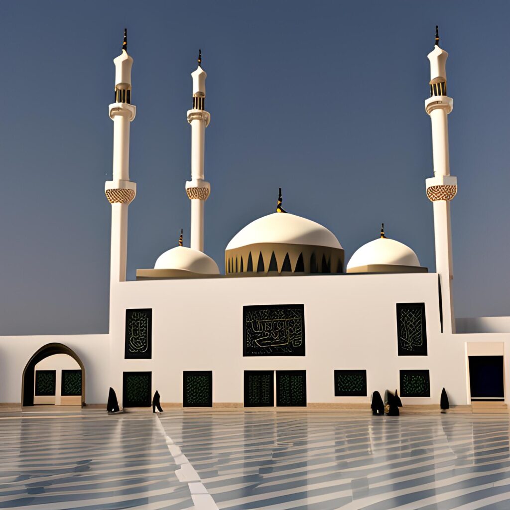 great views mosque islamic Stock Free