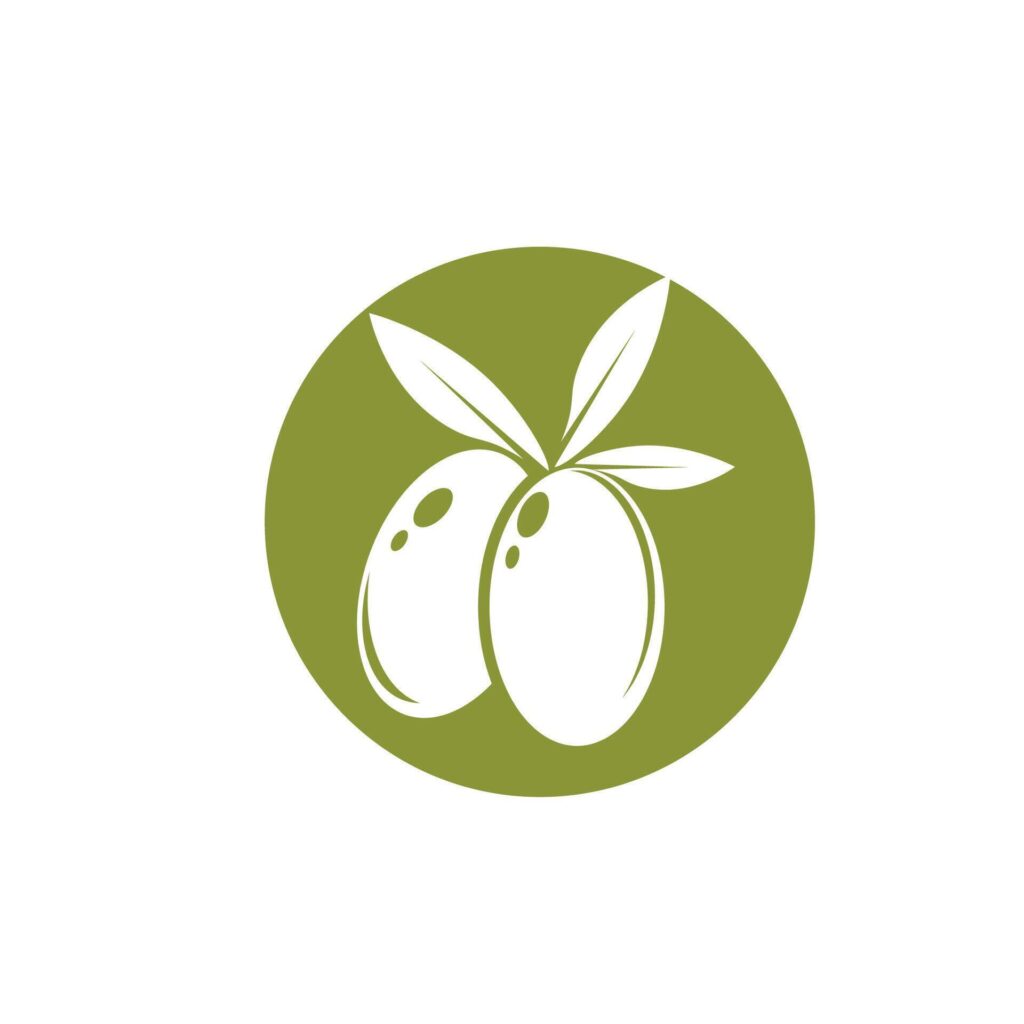 olive icon illustration design template Stock Free