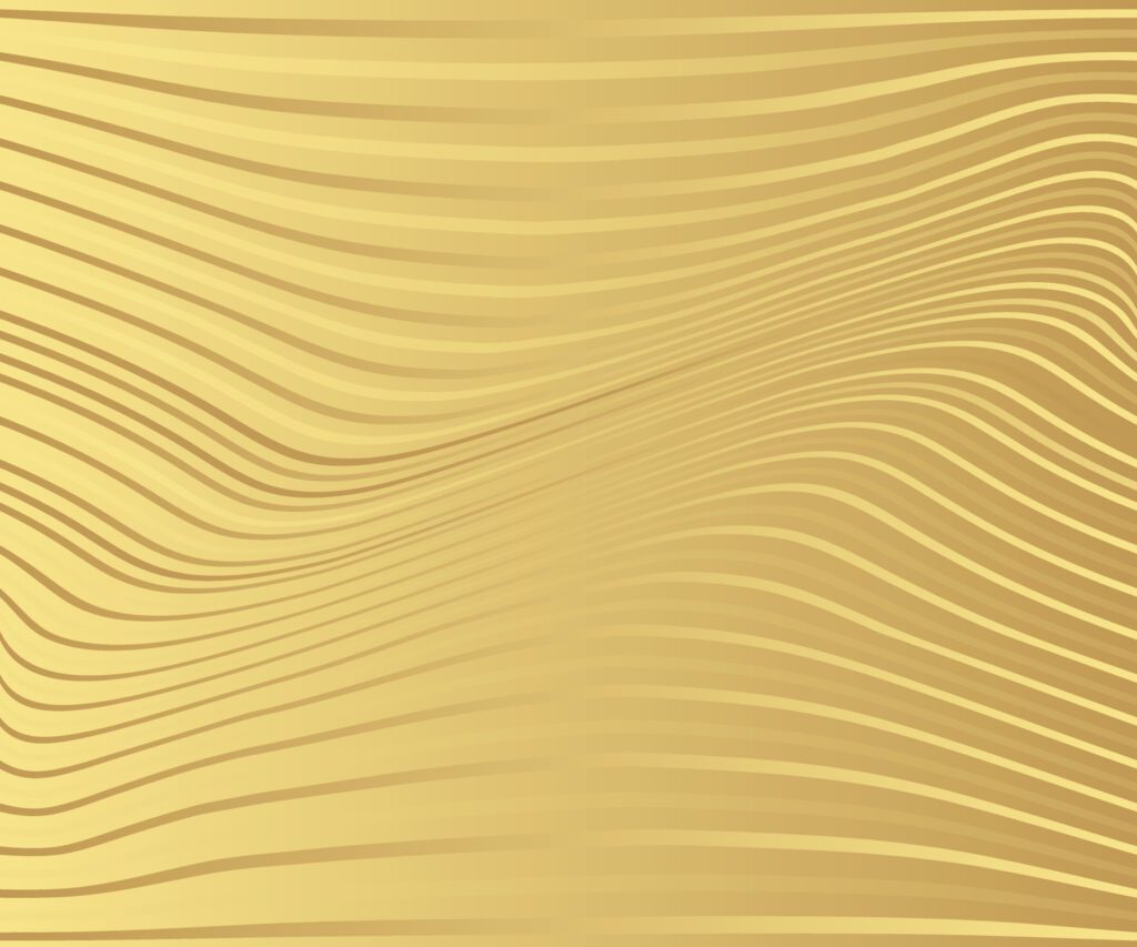 Gold wave line background Free Vector and Free SVG