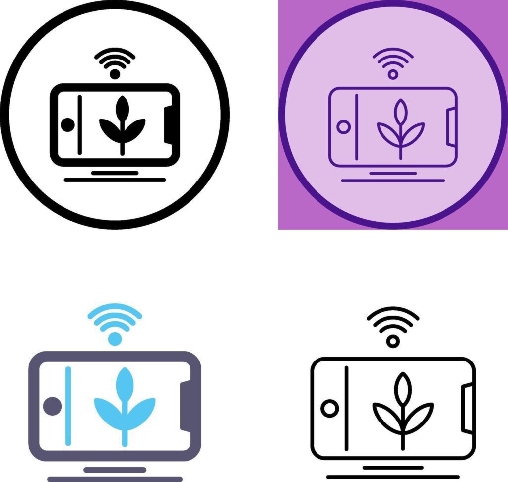 Device Icon Design Stock Free