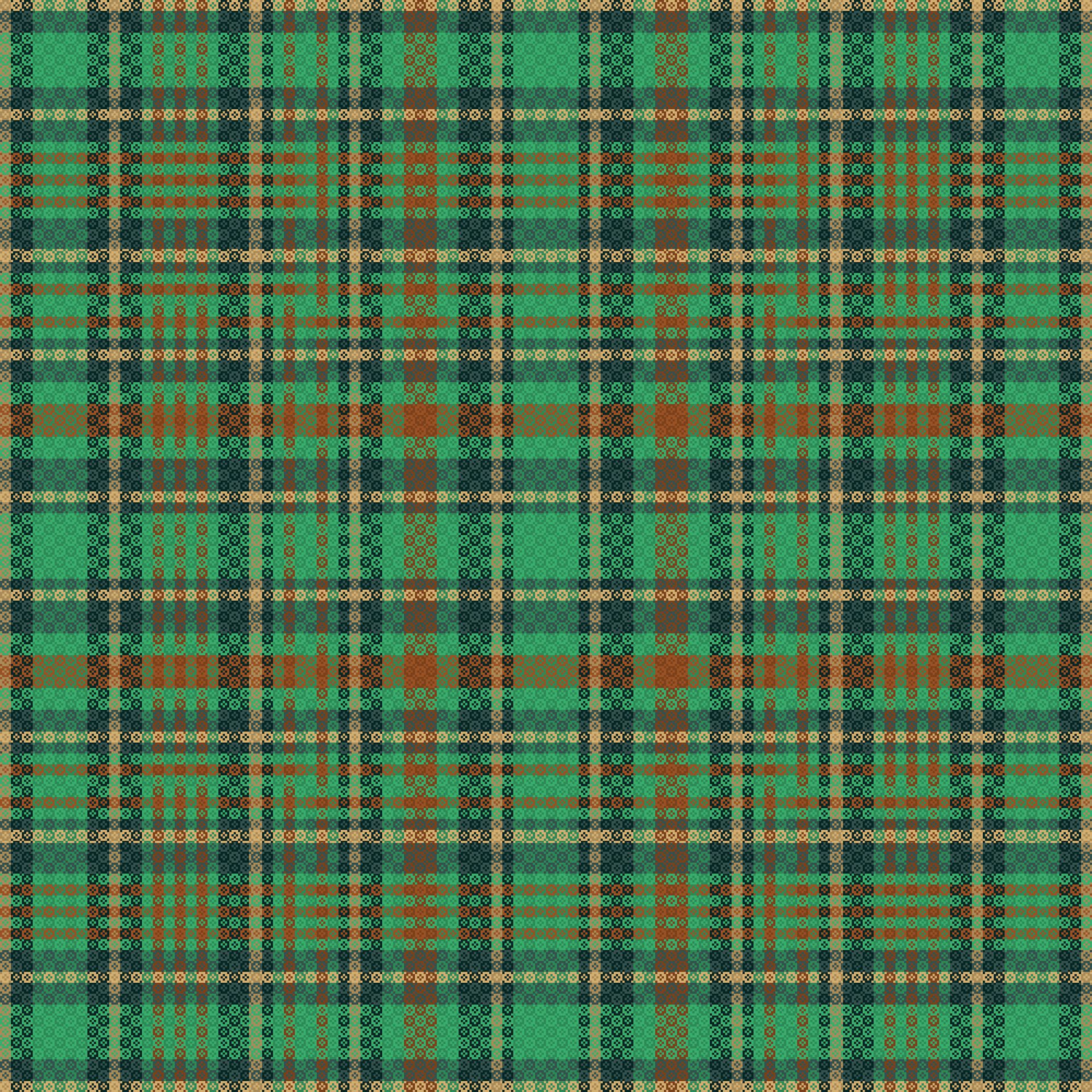 Tartan plaid pattern with texture. Free Vector