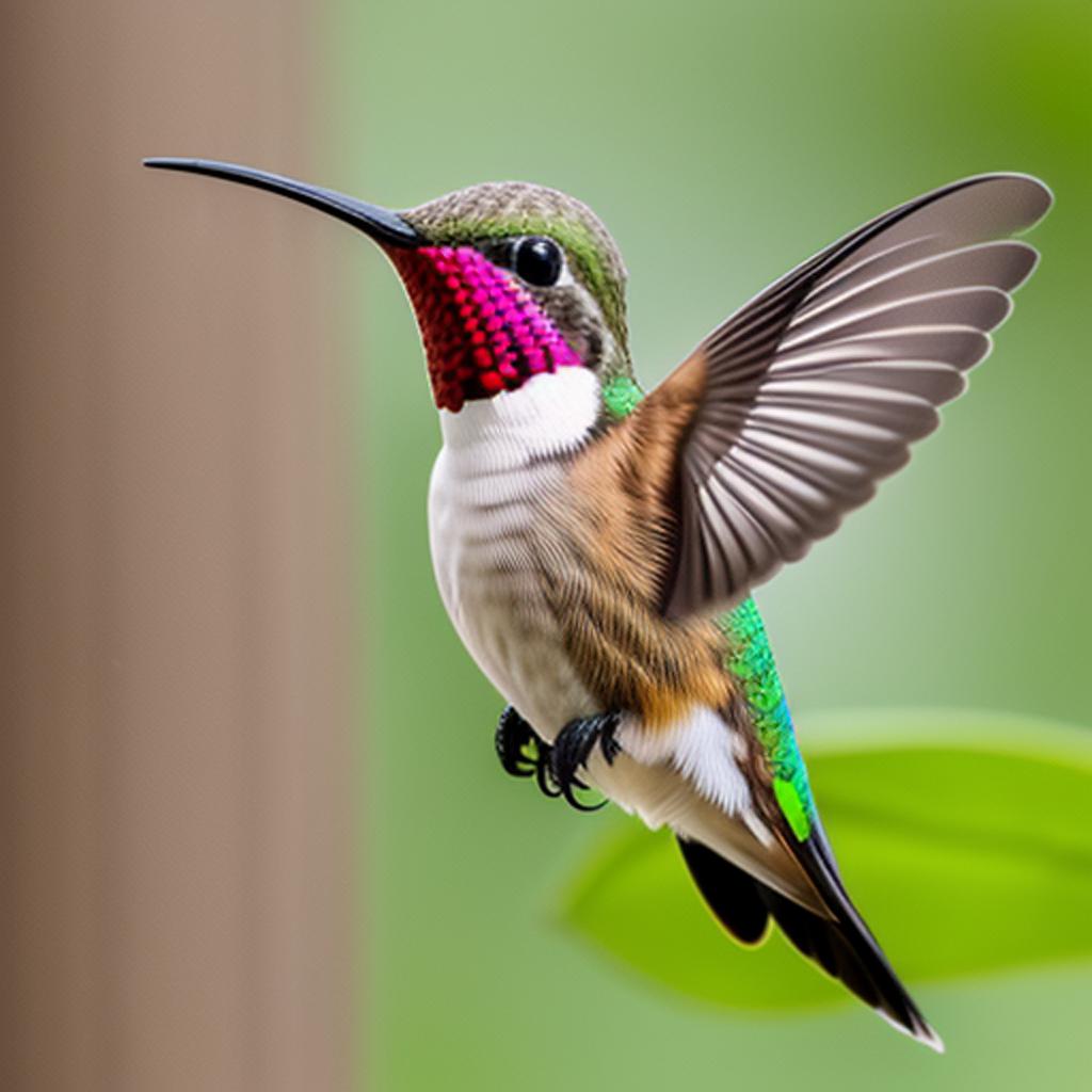 Photo of a hummingbird by @ai_generated