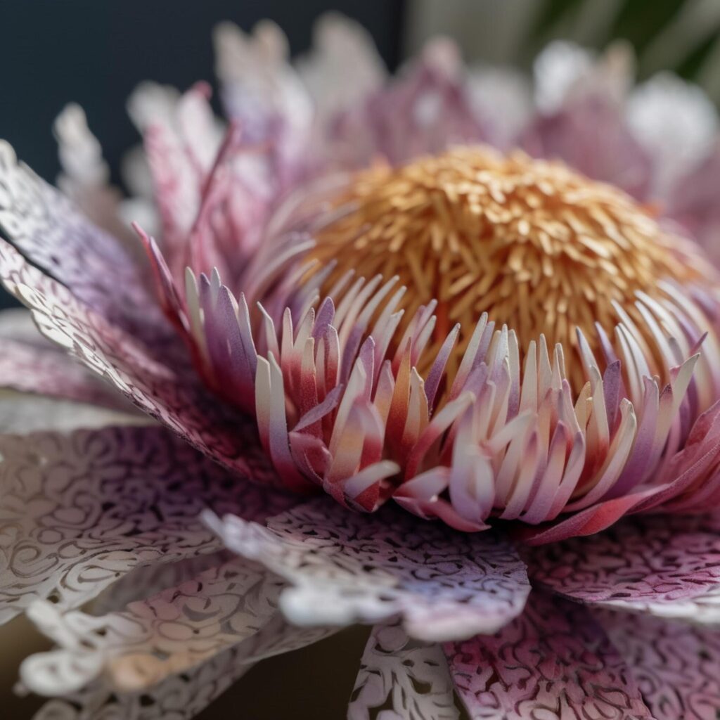 A close up of a flower with background Stock Free